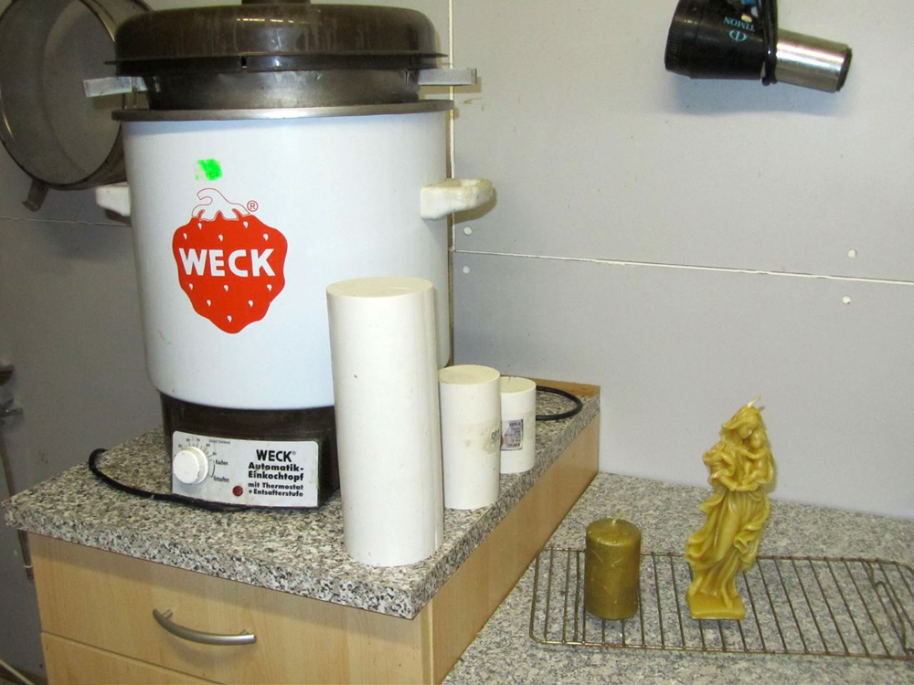 Kerzenproduktion